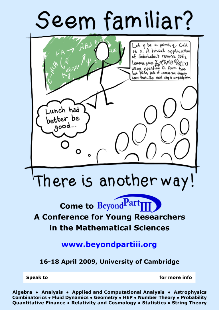 The conference poster